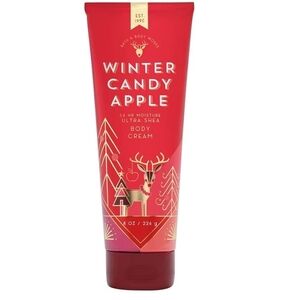 Bath & Body Works Winter Candy Apple Body Cream - Red